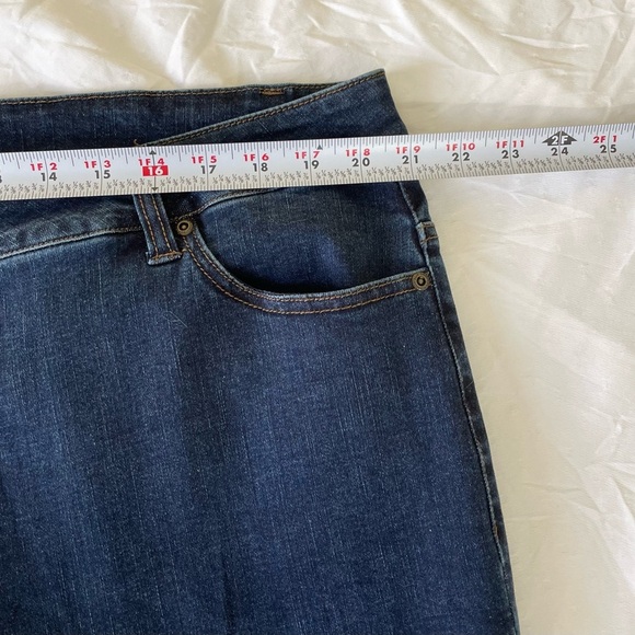 NWOT never worn Slimsations by Multiples cropped denim Women’s Plus Size 20W - Picture 6 of 12